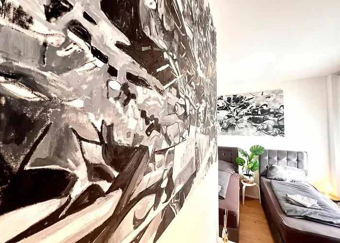 公寓 Zentrales Mit Kueche Und Wlan, Naehe Messe Und Hbf 埃森