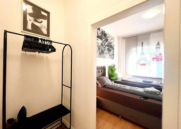 公寓 Zentrales Mit Kueche Und Wlan, Naehe Messe Und Hbf